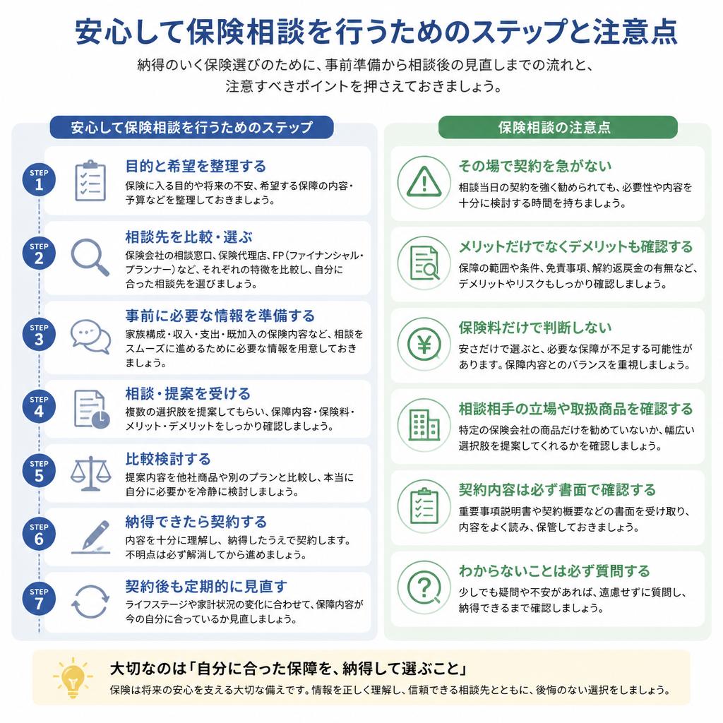 保険相談の流れ
