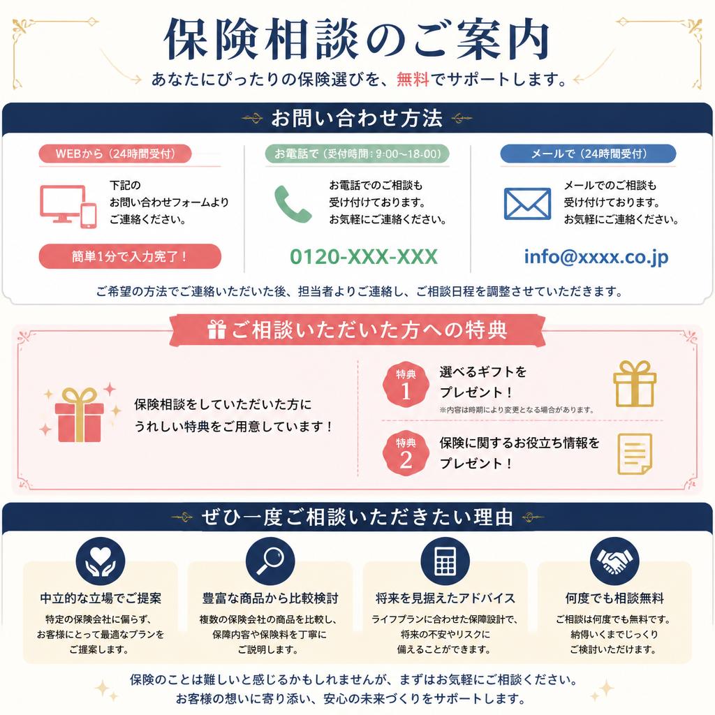お問い合わせはお気軽に！